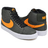 NIKE SB ZOOM BLAZER MID SEQUOIA / BLACK -CIRCUIT ORANGE 864349-308画像