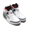 NIKE JORDAN SPIZIKE WHITE/VARSITY RED-CEMENT GREY-BLACK 315371-122画像