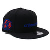 DREAM TEAM 10th ANNIV. BASIC LOGO NEW ERA SNAPBACK CAP BLACK画像