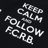 F.C.R.B. SUPPORTER TEE(KEEP CALM) BLACK画像