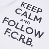 F.C.R.B. SUPPORTER TEE(KEEP CALM) WHITE画像