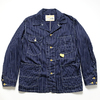 SUGAR CANE 9oz. WABASH STRIPE WORK COAT SC14001画像