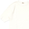 RHC Ron Herman Waffle 3/4 Sleeve Tee WHITE画像