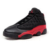 NIKE AIR JORDAN 13 RETRO BG "BRED" "MICHAEL JORDAN" "LIMITED EDITION for JORDAN BRAND" BLK/RED 414574-004画像