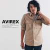 AVIREX FATIGUE KHAKI SHIRT 6175140画像