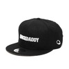 MACKDADDY LOGO SNAPBACK CAP BLACK/WHITE MDAC-2010-BW画像