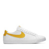 NIKE SB ZOOM BLAZER LOW WHITE/MINERAL GOLD 864347-171画像