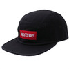 Supreme Washed Chino Twill Camp Cap BLACK画像