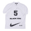 BLACK COMME des GARCONS × NIKE SWOOSH 5 GAME SHIRT WHITE画像