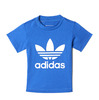 adidas Originals TREFOIL TEE BLUE/WHITE BJ8521画像