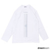 DREAM TEAM SORRY L/S TEE WHITE画像