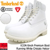 Timberland ICON 6inch Premium Boot Running White Cristalo Helcor A1JSB画像