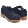 Tomo & Co BRITISH TRAINER NAVY / GUM SOLE画像