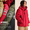 AVIREX MILITARY FUNCTION DOWN HOODY JACKET 6172183画像