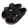 BIRKENSTOCK ARIZONA SUEDE LEATHER/SHEEPSKIN BLACK GC752663画像