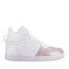 NIKE W COURT BOROUGH MID PREM WHITE/WHITE-ROSE GOLD 844907-102画像