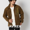 AVIREX SHAGGY FLEECE TACTICAL STAND ZIP SHIR 6173433画像