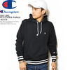 Champion RIB LINE PULLOVER PARKA -BLACK- C3-L121B画像