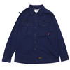 WTAPS BUDS LS 03 SHIRT.COTTON.DENIM INDIGO 172WVDT-SHM02画像