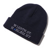 ATMOS LAB W125 CUFF KNIT navy AL17F-HG02-NAVY画像