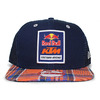 NEW ERA RED BULL KTM PLAID MESH CAP NAVYxORANGE NERB032画像