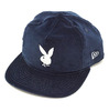 NEW ERA The Golfer PLAYBOY NAVY VELVETEEN/S.WHITE 11474524画像