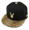 NEW ERA 59FIFTY PLAYBOY CAP BLACK LEOPARD/M.BLACK 11474965画像