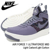 NIKE AIR FORCE 1 ULTRAFORCE MID Light Carbon/Light Carbon 864014-005画像