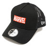 NEW ERA MARVEL TRUCKER MESH CAP BLACK/WHITE/RED 11538463画像