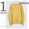 AURALEE SUPER HIGH GAUGE SWEAT BIG P/O A8SP01NU画像