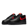 NIKE W AIR FORCE 1 '07 F BLACK/UNIVERSITY RED AJ1690-001画像