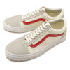 VANS OLD SKOOL V.WHITE/R.RED VN0A38G1R1T画像