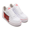 NIKE W AF1 UPSTEP LX WHITE/WHITE-BLACK-HABANERO RED 898421-101画像