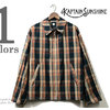 Kaptain Sunshine MULTICOLORED CHECK DRIZZLER JACKET KS8SJK08画像