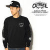 CUTRATE SLEAVE PRINT CREW NECK SWEAT画像