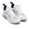 NIKE W AIR MAX 270 WHITE/BLACK-WHITE AH6789-100画像