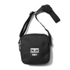 OBEY DROP OUT TRAVELER BAG (BLACK)画像