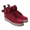 NIKE W SF AF1 MID FIF VINTAGE WINE/VINTAGE WINE-PARTICLE ROSE AJ1698-600画像