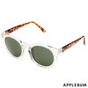 APPLEBUM Round Midnight Sunglass CLEAR画像