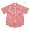 SUGAR CANE HICKORY STRIPE S/S WORK SHIRT SC37944画像