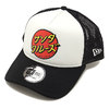 NEW ERA 9FORTY A-Frame トラッカー Santa Cruz サンタクルーズ カタカナロゴ ブラック 11557967画像