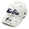 NEW ERA GOLF 9TWENTY クロスストラップ BELLOASIS ニューエラオールドロゴ ニューエラフラッグオールオーバー × ブルー 11557130画像