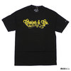 Cruizer & Co. SCRIPT TEE BLACK画像