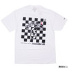 Cruizer & Co. CHECKMATE TEE WHITE画像