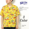 SUN SURF S/S RAYON HAWAIIAN SHIRT "HAWAIIAN HULA" SS37771画像