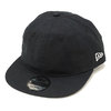 NEW ERA 9TWENTY フラットバイザー クロスストラップ リネンシャンブレー ブラック 11557469画像