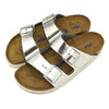 BIRKENSTOCK Arizona SFB Metallic Silver GC1005961画像