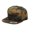 MACKDADDY LOGO SNAPBACK CAP "SECOND" WOODLAND CAMO/black MDAC-2010-2-WC画像