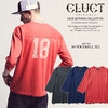 CLUCT 3/4 FOOTBALL TEE 02789画像