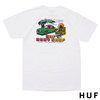 HUF BODY SHOP S/S TEE WHITE画像